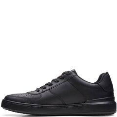 Clarks vīriešu melni ikdienas apavi CourtLite Tie Sport Shoe цена и информация | Кроссовки для мужчин | 220.lv