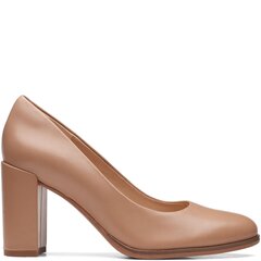 Clarks sieviešu gaiši eleganti augstpapēžu apavi Freva85 Court Pumps цена и информация | Женские туфли | 220.lv