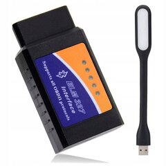 Elm327 Obd2 Bluetooth Diagnostikas Interfeiss cena un informācija | Auto piederumi | 220.lv