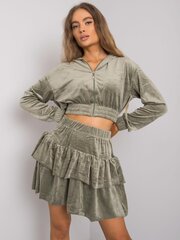 Велюровый костюм женский FA-KMPL-7315.92 FAKMPL731592khaki2194194512601 цена и информация | Женские костюмы | 220.lv