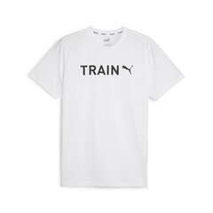 T-krekls PUMA GRAPHIC TEE TRAIN 524289574099685559206 cena un informācija | Sporta apģērbs vīriešiem | 220.lv