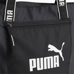 Puma soma Core Base 090267*01, melns/balts 4099685696369 cena un informācija | Sieviešu somas | 220.lv