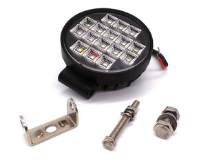 LED darba lampa ar ieslēgšanas/izslēgšanas slēdzi IP67 2400lm 12-24V cena un informācija | Auto piederumi | 220.lv