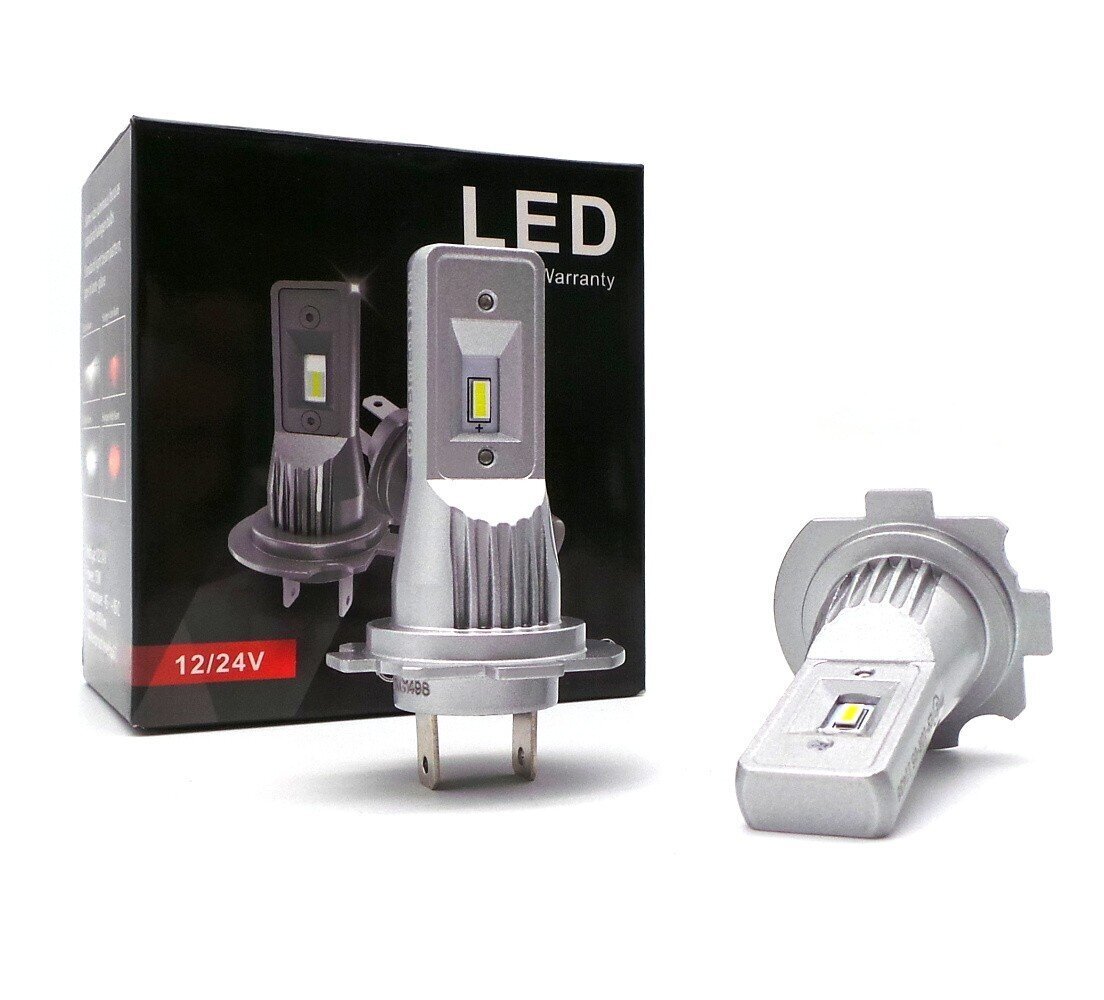 H18 LED spuldzes 9V-32V CANBUS CSP komplekts Jaunums cena un informācija | Auto spuldzes | 220.lv