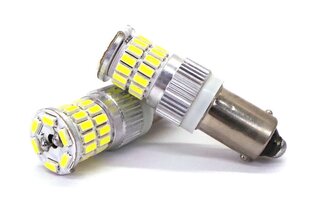 H6W LED spuldze BAX9S 12-24V CANBUS balta stipra 700lm cena un informācija | Auto spuldzes | 220.lv