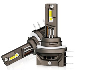 lED spuldzes H15 12V CANBUS CSP 2 gab 15000lm Jaunums cena un informācija | Auto spuldzes | 220.lv