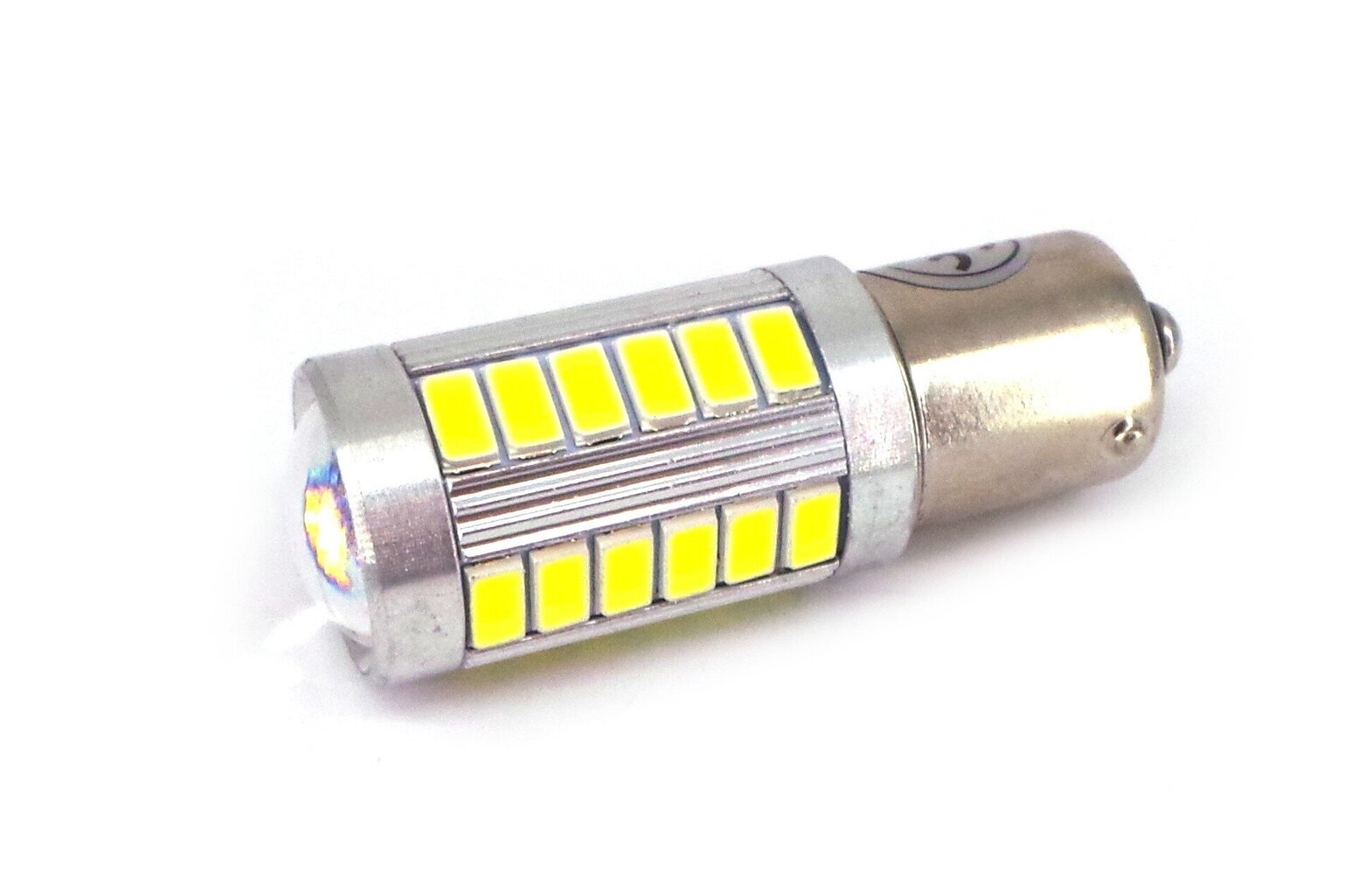 P21W LED spuldze BA15S 12-24V 1300lm CANBUS cena un informācija | Auto spuldzes | 220.lv