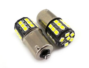 P21W LED BA15S 12-24V CANBUS balts 1100lm cena un informācija | Auto spuldzes | 220.lv