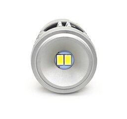 LED spuldze P21W BA15S 12-24V bez bojājuma 2600lm balta cena un informācija | Auto spuldzes | 220.lv