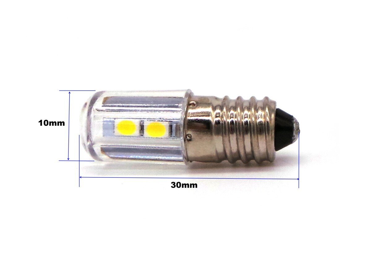 LED spuldze E10 12V 4W 300lm cena un informācija | Auto spuldzes | 220.lv