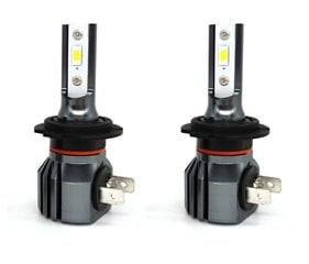 H7 LED 9V-50V CANBUS spuldzes, 2 gab 5000lm cena un informācija | Auto spuldzes | 220.lv