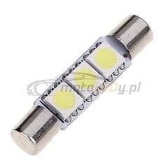 LED TY-T6 12V60lm CANBUS 28mm cena un informācija | Auto spuldzes | 220.lv