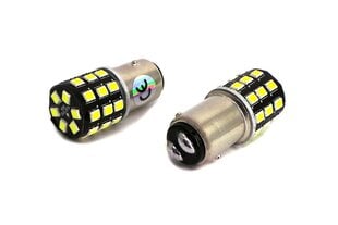 P21/5W LED BAY15D 12-24V 1100lm CANBUS balta spuldze cena un informācija | Auto spuldzes | 220.lv