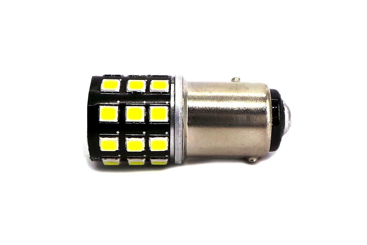 P21/5W LED BAY15D 12-24V 1100lm CANBUS balta spuldze цена и информация | Auto spuldzes | 220.lv