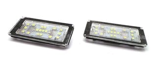 BMW E65 E66 LED numura zīmes apgaismojuma lukturi 2x650lm, komplekts no 2 gab cena un informācija | Auto piederumi | 220.lv