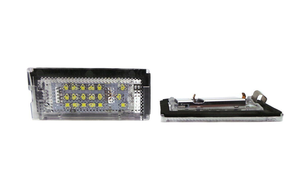 BMW E46 numura zīmes LED lampas 2x650lm, komplekts - 2 gab цена и информация | Auto spuldzes | 220.lv