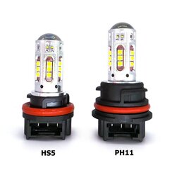 HS5 LED spuldze 12V CANBUS 2500lm cena un informācija | Auto spuldzes | 220.lv