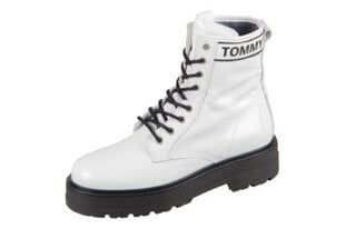 Tommy Jeans lakādas Flatform sieviešu apavi цена и информация | Женские сапоги | 220.lv