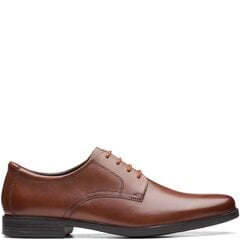 Clarks vīriešu brūni klasiski apavi Howard Walk Formal цена и информация | Мужские ботинки | 220.lv