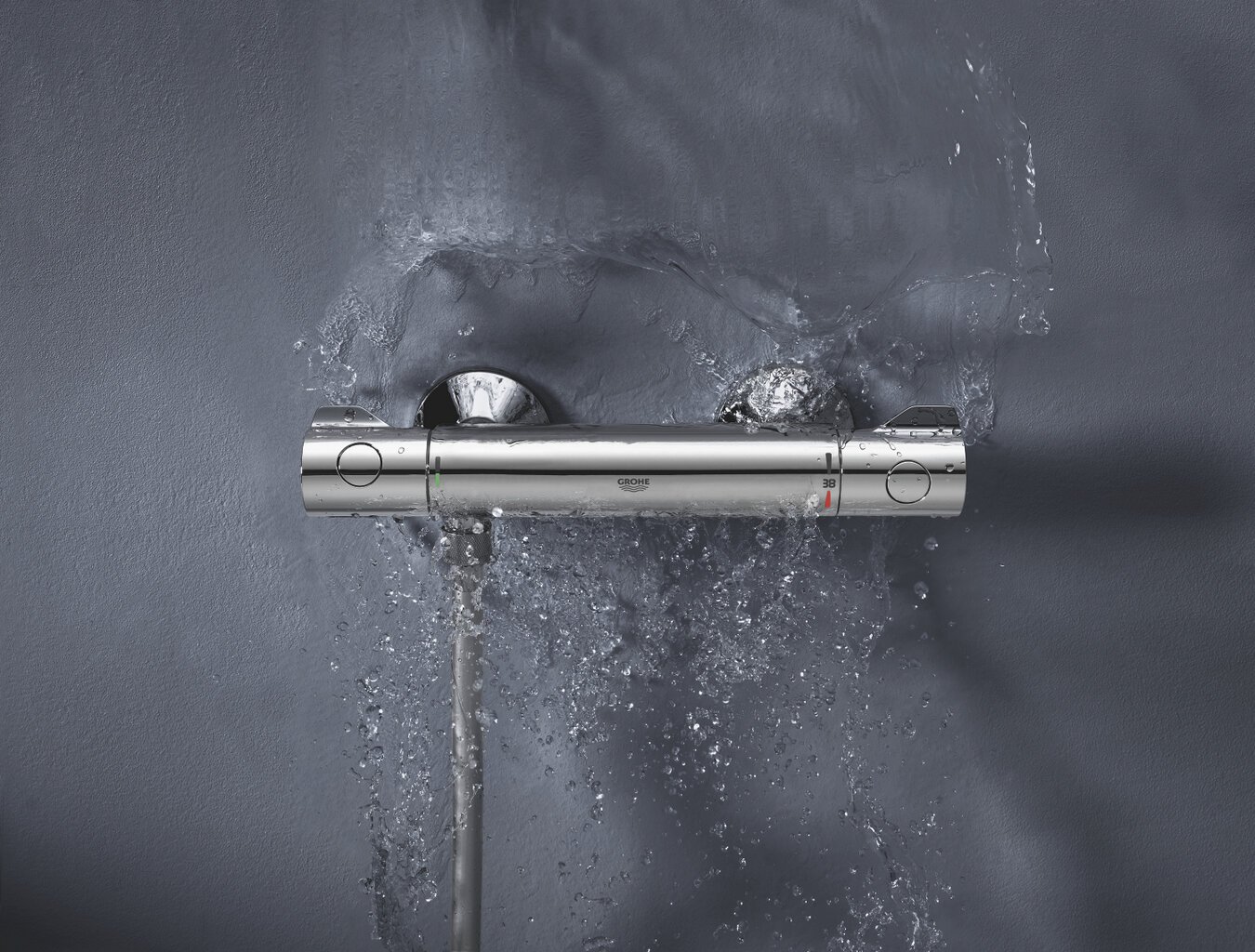 GROHE Grohtherm 800 termostata dušas jaucējkrāns, ūdeni taupošs, hromēts, 34558000 цена и информация | Jaucējkrāni | 220.lv