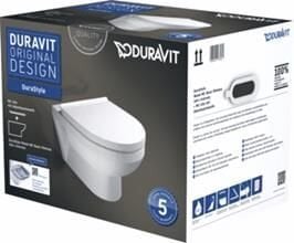 Tualetes pods Duravit DuraStyle Basic Rimless cena un informācija | Tualetes podi | 220.lv