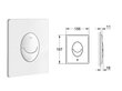 Grohe Rapid SL 3in1 WC rāmja komplekts ar stiprinājumiem un atbrīvošanas pogu, 38722001 цена и информация | Tualetes podi | 220.lv