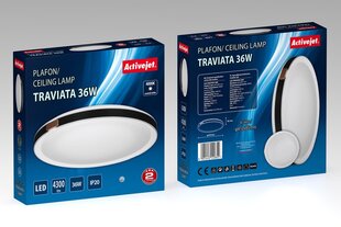 LED griestu lampa Activejet AJE-TRAVIATA cena un informācija | Griestu lampas | 220.lv