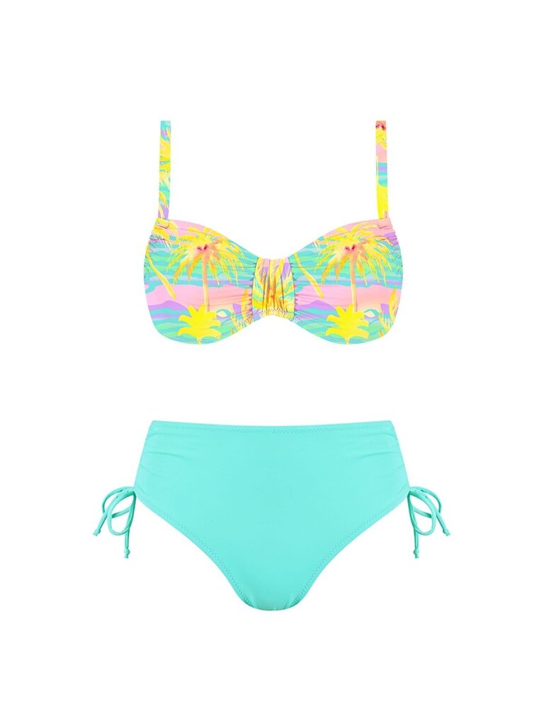 Bikini peldkostīms MINTY LAND K0202-1451B_XXXL|Y22034-HB5B_XL cena un informācija | Peldkostīmi | 220.lv