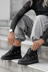 Ботинки Lee Cooper черные 36 LCJ-1596L BLACK 36 цена и информация | Женские сапоги | 220.lv