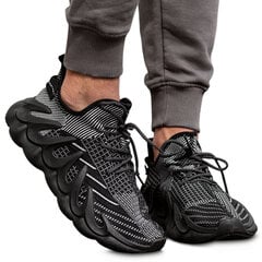 Мужская обувь Кроссовки LiaO Черный 41 K21-1 BLACK 41 цена и информация | Кроссовки для мужчин | 220.lv