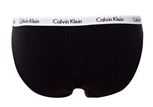 Женские трусики-бикини Calvin Klein, 3 пары, чёрные, QD3588E-001 13195 цена и информация | Трусики | 220.lv