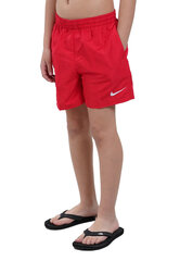 Nike Peldēšanas Šorti Nk B Ess 4'' Volley Short Red NESSB866 614 NESSB866 614/S cena un informācija | Peldbikses zēniem | 220.lv