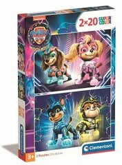 Puzle Paw Patrol The Mighty Clementoni, 40 gab. cena un informācija | Puzles, 3D puzles | 220.lv