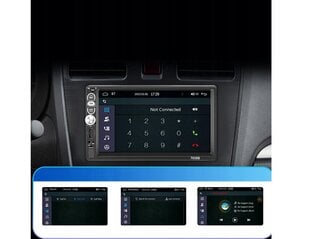 Bedee 7039B 1-DIN autoradio cena un informācija | Auto magnetolas, multimedija | 220.lv