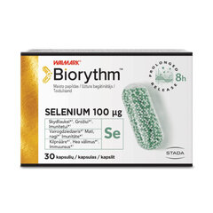 Uztura bagātinātājs Walmark Biorythm Selenium 100mcg, 30kapsulas cena un informācija | Vitamīni, preparāti, uztura bagātinātāji labsajūtai | 220.lv