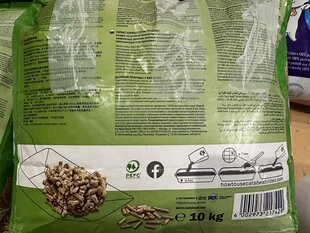 Prece ar bojājumu. Cat's Best bouncy dabīgie granulētie kaķu pakaiši Smart Pellets, 10 kg cena un informācija | Preces ar bojājumiem | 220.lv