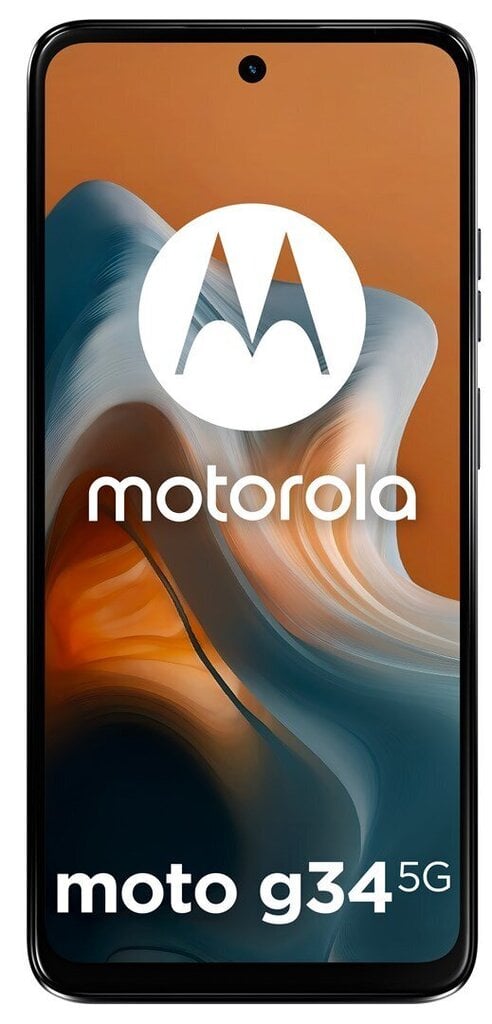 Motorola Moto G34 5G 4/128GB Charcoal Black cena un informācija | Mobilie telefoni | 220.lv