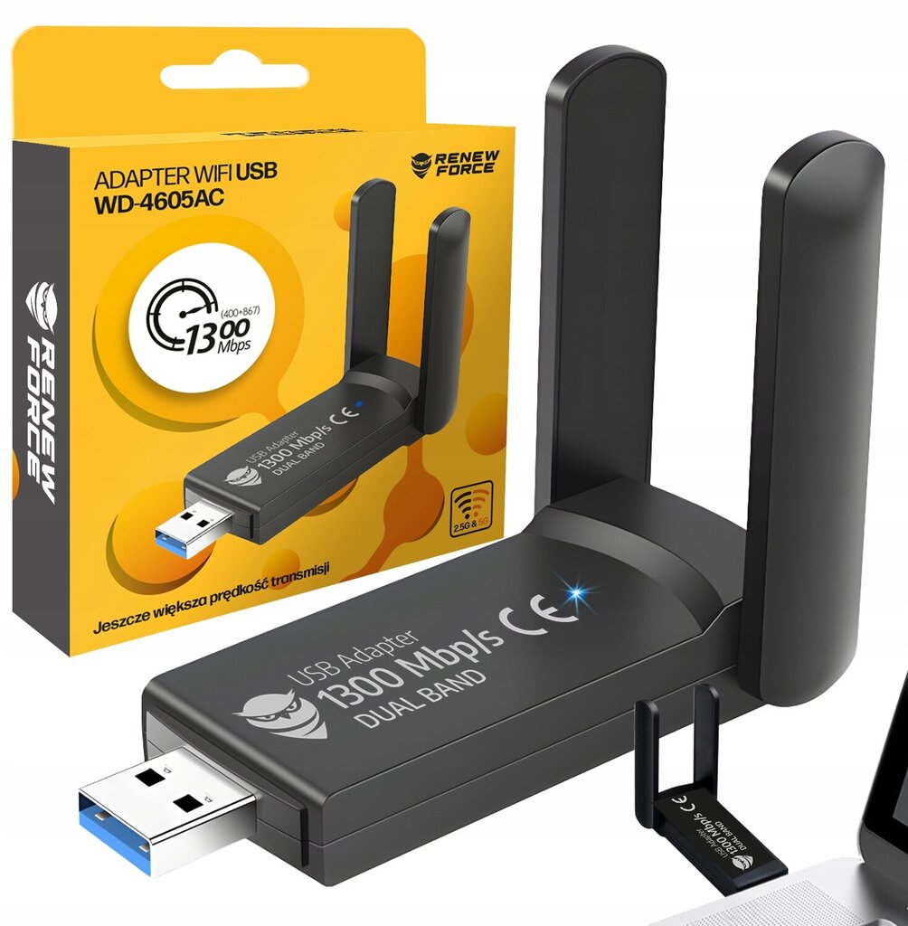 WI-FI adapteris USB 3.0 цена и информация | Adapteri un USB centrmezgli | 220.lv