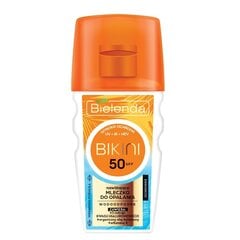 Losjons Bielenda Bikini mitrinošs saules aizsargkrēms SPF50, 125 ml cena un informācija | Sauļošanās krēmi | 220.lv