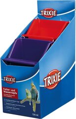 Plastmasas barotava Trixie, 130 ml, violeta cena un informācija | Putnu būri un barotavas | 220.lv