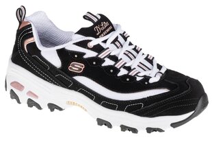 buty sneakers damskie Skechers D'Lites Devoted Fan 13154-BKRG цена и информация | Спортивная обувь, кроссовки для женщин | 220.lv