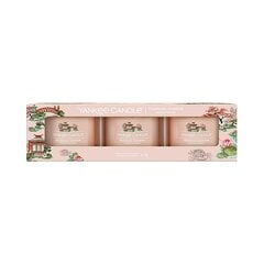 Yankee Candle Votivinių žvakių rinkinys iš stiklo "Tranquil Garden" 3 x 37 g цена и информация | Подсвечники, свечи | 220.lv