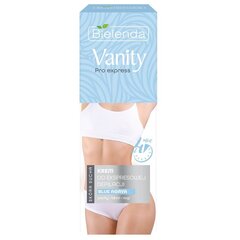 Depilācijas krēms Bielenda Vanity Pro Express, zilā agava, sausai ādai, 75 ml cena un informācija | Depilācijas līdzekļi, vaksācijas piederumi | 220.lv