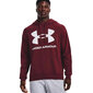 Bluza męska Under Armour Rival Fleece Big Logo HD bordowa 1357093 690 cena un informācija | Vīriešu džemperi | 220.lv