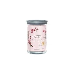 Yankee Candle Aroma sveces Signature tumbler large Pink Cherry Vanilla 567 g cena un informācija | Sveces un svečturi | 220.lv