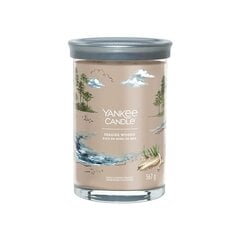 Yankee Candle Aromātiskā svece Signature tumbler large Seaside Woods 567 g cena un informācija | Sveces un svečturi | 220.lv