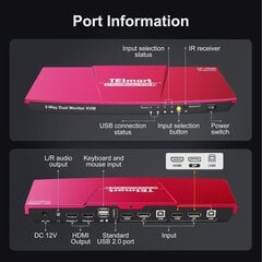 TESmart KVM cena un informācija | Adapteri un USB centrmezgli | 220.lv