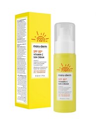 Sauļošanas krēms ar C vitamīnu SPF 50+ Maruderm, 50 ml cena un informācija | Sauļošanās krēmi | 220.lv