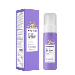 Sauļošanas krēms, pret ādas tumšā toņa veidošanos SPF 50+ Maruderm, 50 ml cena un informācija | Sauļošanās krēmi | 220.lv