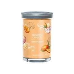 Yankee Candle Aromatinė žvakė Signature tumbler large Mango Ice Cream 567 g цена и информация | Подсвечники, свечи | 220.lv